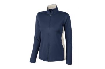 Image of Champion Womens Performance Full Zip Jacket, Navy/Stone Gray, 2XL S260 2XL SO