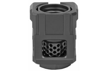 Image of Chaos Gear Supply Official Qube compensator 1.25", Black/Black CGSQUBECOMPBLKBLK