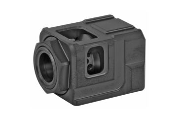 Image of Chaos Gear Supply Official Qube compensator 1.25", Black/Black CGSQUBECOMPBLKBLK