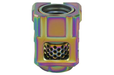 Image of Chaos Gear Supply Official Qube compensator 1.25", Rainbow CGSQUBECOMPRAINBO