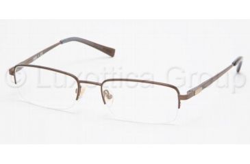 Image of Chaps CP 2041 Eyeglasses Styles Dark Brown Frame w/Non-Rx 51 mm Diameter Lenses, 104-5118
