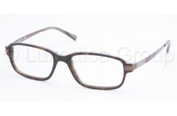 Image of Chaps CP 3028 Eyeglasses Styles Brown Horn Frame w/Non-Rx 52 mm Diameter Lenses, 537-5217