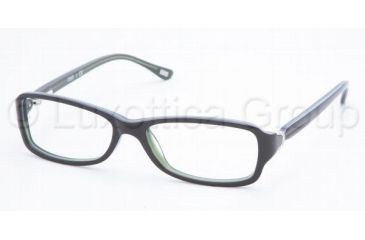 Image of Chaps CP 3030 Eyeglasses Styles -  Black/Green Frame w/Non-Rx 52 mm Diameter Lenses, 547-5215