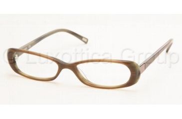 Image of Chaps CP3011 Eyeglasses with No Line Progressive Rx Prescription Lenses 535-5016 - Brown Horn 