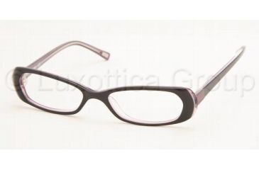 Image of Chaps CP3011 Eyeglasses with No Line Progressive Rx Prescription Lenses 568-5216 - Black/Lavender 