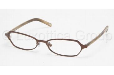 Image of Chaps Eyeglass Frames CP2042, Brown/Taupe Frame w/Non-Rx 53 mm Diameter Lenses