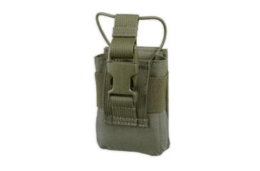 Image of Chase Tactical Adjustable Radio Pouch, Ranger Green, One Size, NSN NONE, CT-30RP01-RG