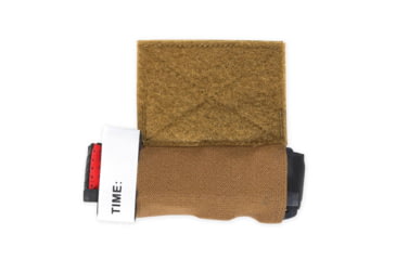 Image of Chase Tactical Elastic Tourniquet Holder Hook &amp; Loop Large, Coyote, CT-40ETH1-CT