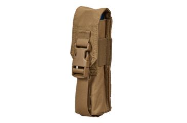 Image of Chase Tactical Flashlight/Suppressor Pouch, Coyote Tan, Large, NSN NONE, CT-30FLP2-CT