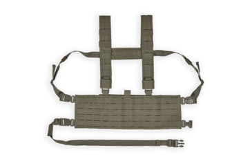 Image of Chase Tactical Laser Cut MOLLE Chest Rig, Ranger Green, CT-15MCR1-RG