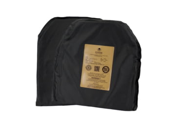 Image of Chase Tactical Level IIIA Soft Armor Plate, Shooter Cut, 10x12in, Black, CT-SAI-10x12-F3A