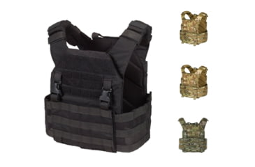Image of Chase Tactical Lightweight Operational Plate Carrier (Lopc), Black, Coyote Tan, MultiCam, Ranger Green