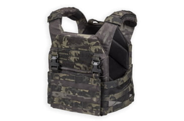 Image of Chase Tactical Lightweight Operational Plate Carrier LOPC, Multicam Black, One Size, CT-10LOPC-MCB