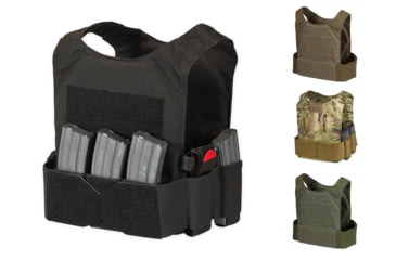 Image of Chase Tactical Low-Vis Plate Carrier M1, Black, Coyote Tan, MultiCam, Ranger Green