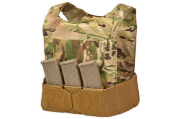 Image of Chase Tactical Low-Vis Plate Carrier M1 w/ Triple Velcro 5.56 Mag Pouch, Multicam, Regular, NSN NONE, CT-10LVPCM1-MC
