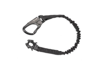 Image of Chase Tactical Personal Retention Lanyard FROG w/ TANGO, Black, CT-35PRL2-BK