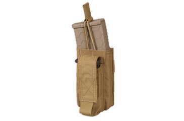 Image of Chase Tactical Single Kangaroo Mag Pouch, 5.56/Pistol, Coyote Tan, One Size, NSN NONE, CT-20K5PMP1-CT