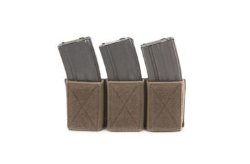 Image of Chase Tactical Triple Velcro Mag Pouch, 5.56, Coyote Tan, One Size, NSN NONE, CT-11T556VMP-CT