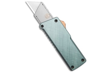 Image of Chaves Chaves Handy Utility Blade CHUB OTF Blue Steel Cross Hatch Al 1" Utility, Blue, adult, BHQ-223894