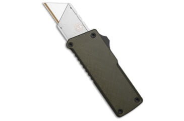 Image of Chaves Knives OTF Folding Knife, Green/Black Handle, Green/Black/Gray, 5.25 inch, BHQ-220520