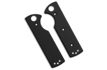 Image of Chaves Knives Chaves Knives Blue Label CHUB Flipper Scales - Black G-10, Black, adult, BHQ-212822