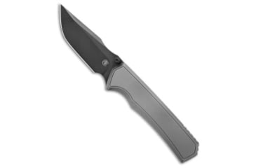 Image of Chaves Knives Chaves Knives x Sam Tran The Arison Street Integral Knife 3.25" Bright SW DLC, Gray, Bohler M390, adult, BHQ-234427