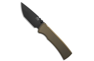 Image of Chaves Knives Chaves Redencion 229 Integral Magnetic Frame Lock Knife Bronze Ti 3.75" Black, Bronze, Bohler M390, adult, BHQ-232021
