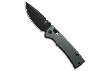 Image of Chaves Knives Chaves Redencion Drop Point X-Lock Knife Gray Aluminum 3.25" Black D2, Gray, D2, adult, BHQ-223890