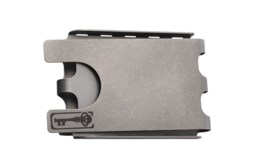 Image of Chaves Knives Ti-Fold Wallet Cash &amp; Card, 3.5in x 2.25in x 0.9in, Titanium, TI-FOLD CASH &amp; CARD