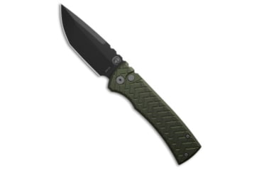 Image of Chaves, Pro-Tech Chaves Knives Redencion Automatic Knife Tread Green Aluminum 3.4" Black, Green, CPM S35VN, adult, BHQ-219952