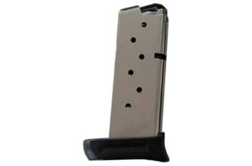 Image of Check-Mate Industries Sig Sauer P938 9mm Luger 6 Round Pistol Magazine, Silver, CM99386