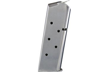 Image of Check-Mate Industries Magazine, 1911, .45 ACP, Compact, Welded Base, 7-Round, Stainless CM45-7C-S