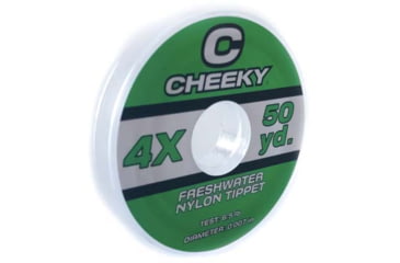 Image of Cheeky Fishing Freshwater Tippet, 4X, Clear, C-TIP-4XN-50Y