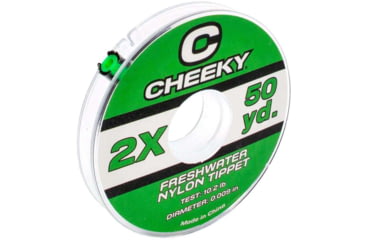Image of Cheeky Fishing Freshwater Tippet, 2X, Clear, C-TIP-2XN-50Y