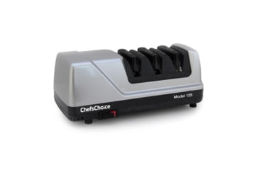 Image of Chef's Choice Chef's Choice Model 125 Electric Knife Sharpener, 3-Stage 20-Degree Trizor, Gray, Gift Box, 0125000, Gray, 3 Stage 0125000