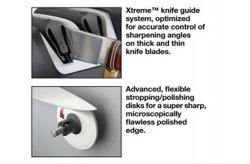 Image of Chef's Choice Diamond Hone EdgeSelect 120 Knife Sharpener, Black, 0317001