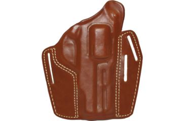 Image of Chiappa Firearms Chiappa Holster 4'' Leather Brown For Chiappa Rhino