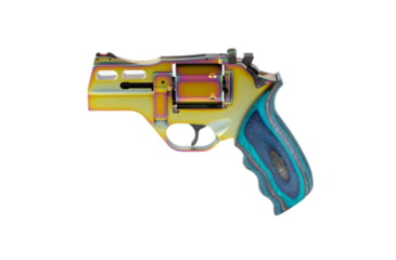 Image of Chiappa Firearms Rhino Nebula 30DS 3in Revolver, .357 Magnum/.38 Special, 3 inch Barrel, Fiber-Optic, Multi-Color, Wood, 6 Round Cylinder, 340354