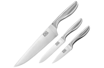 Image of Chicago Cutlery Clybourn Kitchen Set Knife, Brushed stainless handle, 1132343