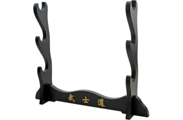 Image of China Made 3 Pc Black Dragon Katana