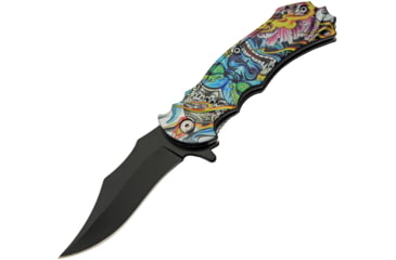 Image of China Made Blue Demon Linerlock A/O