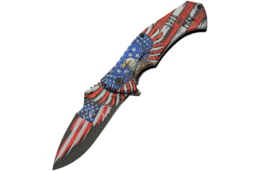 Image of China Made Flag Linerlock A/O Eagle