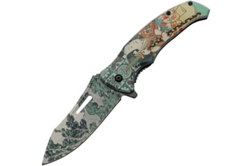 Image of China Made Forest Samurai Linerlock A/O