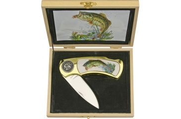 Image of China Made Knife and Wooden Box Display Gift Set CN6026