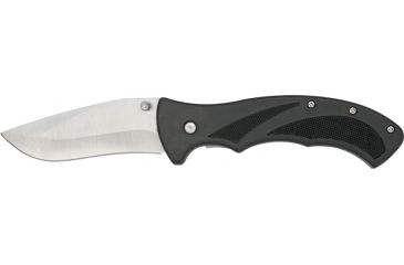 Image of China Made Linerlock Knife with Black Composition Handle CN210670BK