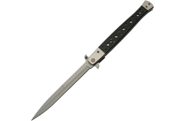 Image of China Made Long Stiletto Linerlock Silver