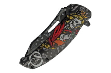 Image of China Made Queen Skull Linerlock A/O