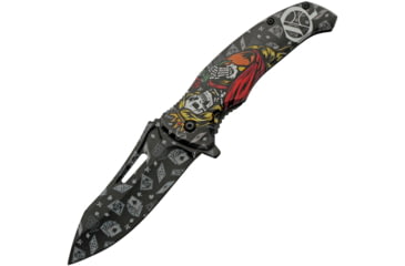 Image of China Made Queen Skull Linerlock A/O