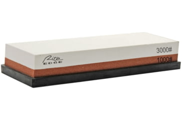 Image of China Made Sharpening Stone 1000/3000, 7.25in X 2.63in X 1.25in, Stone 7in X 2.25in X 1.13in, 1000 Grit Side For Sharpening And 3000 Grit Side For Honing, Gel Base, 212874