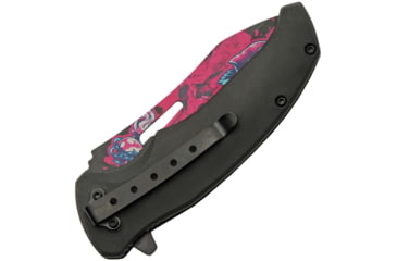Image of China Made Skull Linerlock A/O Pink
